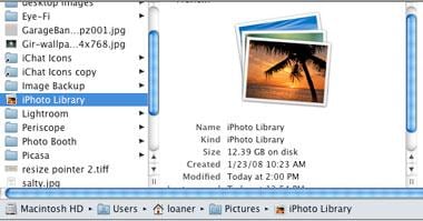 how to free up space on mac by moving photo library